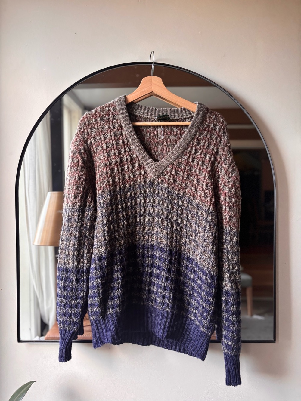 VTG| CARLOFF OF SWITZERLAND | mohair crew neck sweater | size large